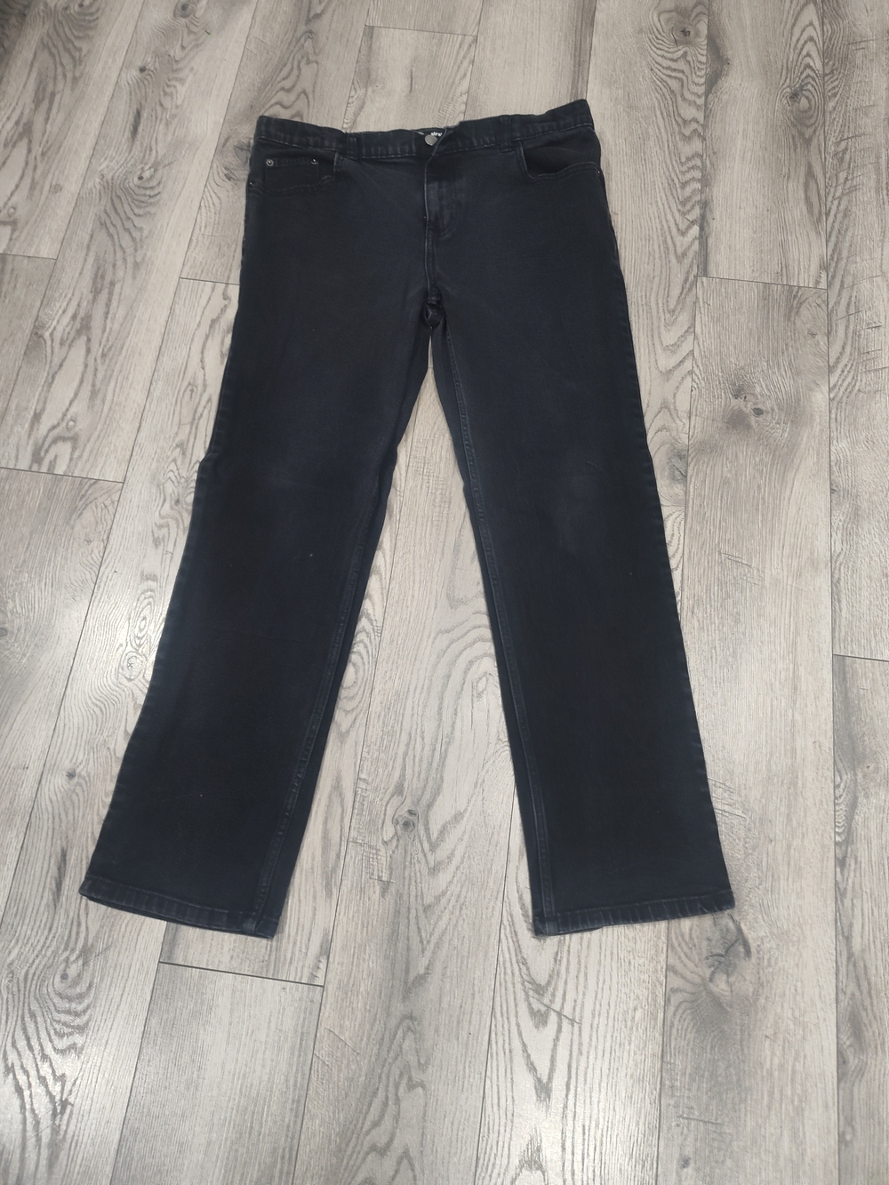 wonder nation Black Straight Leg Jeans for Kids